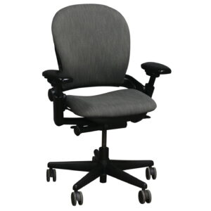Steelcase Leap V1 Used Task Chair, Charcoal Gray
