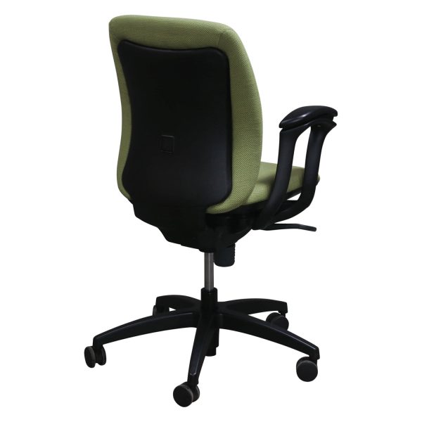 Teknion Amicus Synchro Used Conference Chair, Sorrel Green