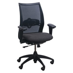 Haworth Improv Tag Used Task Chair, Smoke