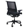 Steelcase Think Used Mesh Back Task Chair, Genuine Black Leather Seat