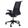 Steelcase Think Used Mesh Back Task Chair, Genuine Black Leather Seat