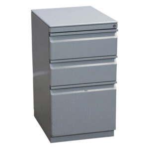 Haworth Used Box Box File Pedestal, Gray