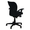 Via Used Mesh Mid Back Ergonomic Task Chair with Flip Arms, Black
