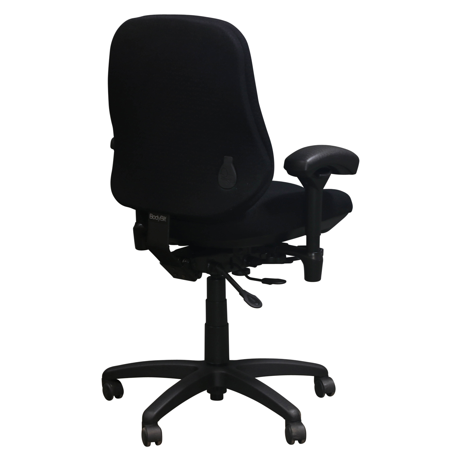 BodyBilt J2509 Big and Tall High Back Used Stretch Chair Black