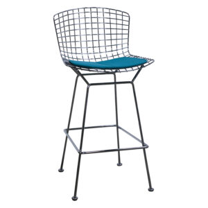 Knoll Bertoia Used Stool, Turquoise