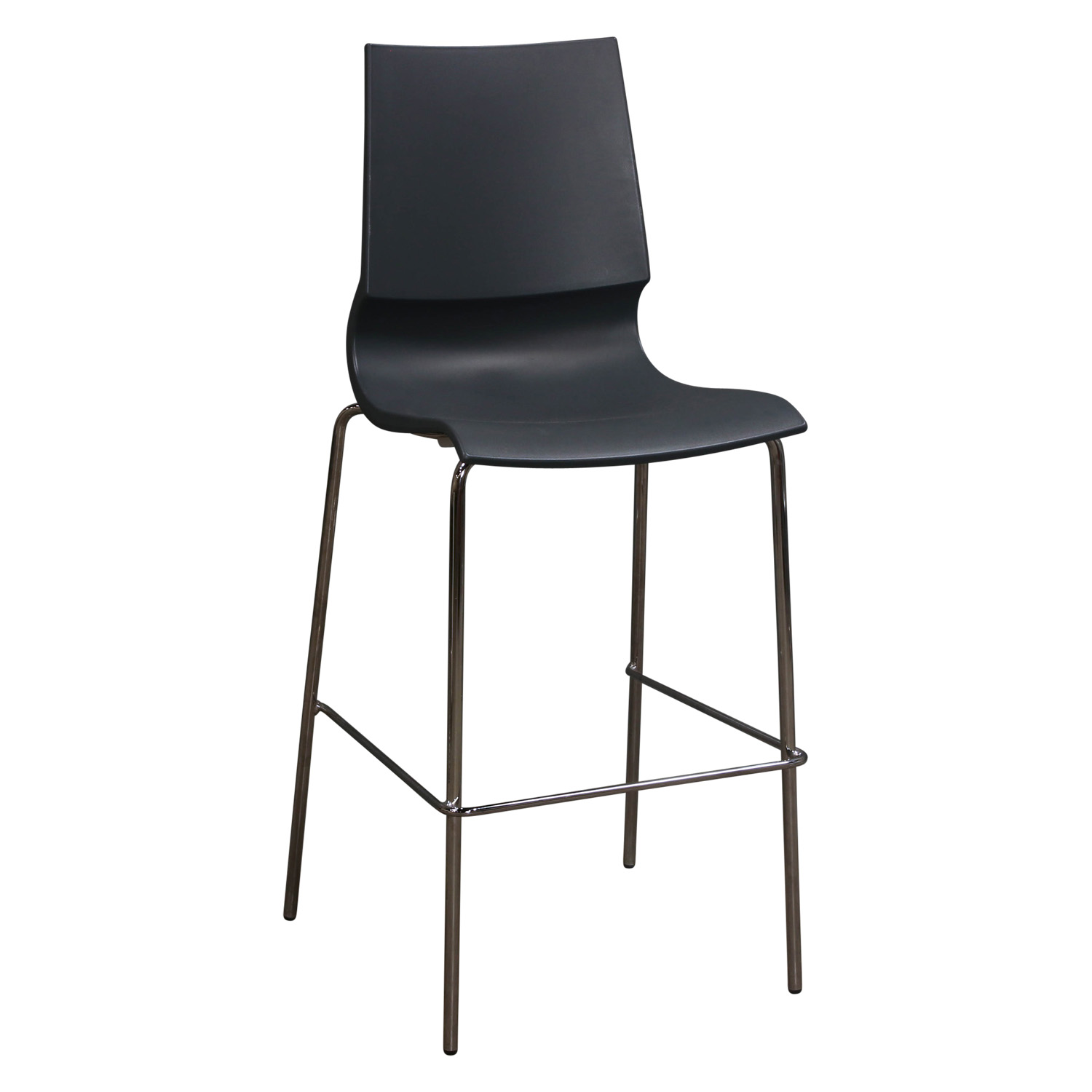 Maxdesign Ricciolina Used Armless Stack High Stool, Gray