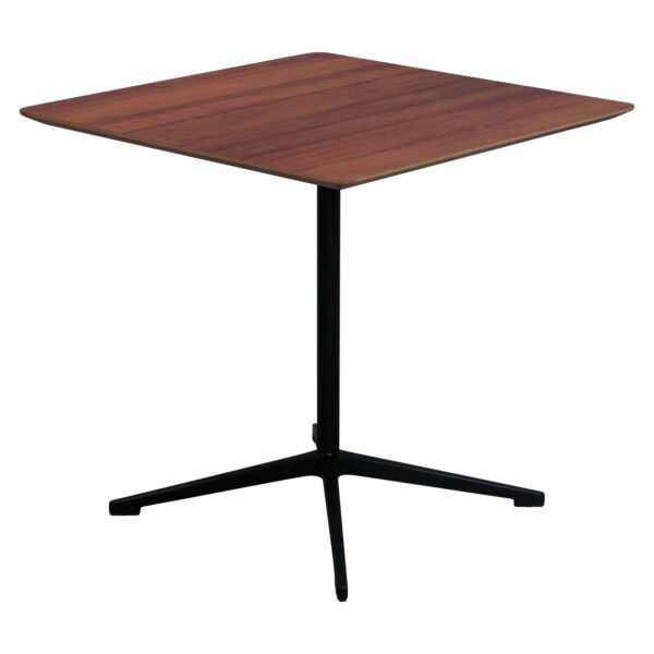 Allermuir Used 30 In Square Laminate Table, Teak