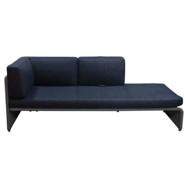 Steelcase Coalesse Lagunitas Lounge System Used Three Seater Sofa, Gray and Blue