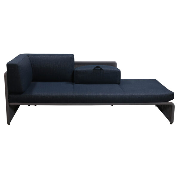 Steelcase Coalesse Lagunitas Lounge System Used Three Seater Sofa, Gray and Blue