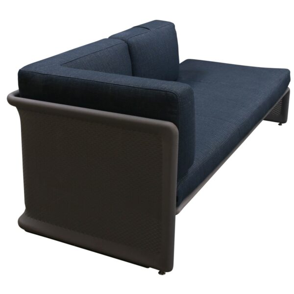 Steelcase Coalesse Lagunitas Lounge System Used Three Seater Sofa, Gray and Blue