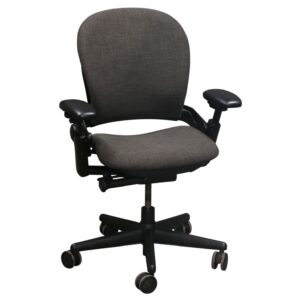 Steelcase Leap V1 Used Task Chair, Smoke Gray