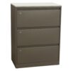 Steelcase Used 3 Drawer 30 Inch Lateral w White Laminate Top, Taupe