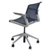 Allsteel Clarity Used Mesh Conference Chair, Black and White