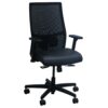 HON Ignition Series Used Mesh Mid-Back Task Chair, Dark Gray and Black