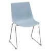 Leland Amadeus Used Stack Chair, Light Blue