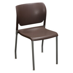 SitOnIt InFlex Used Stack Chair, Brown