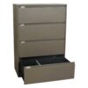 Steelcase 4 Drawer Used 36 inch Lateral File, Taupe