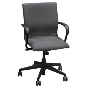 Steelcase Protege Used Conference Chair, Midnight Gray