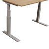 Enwork 29x53 In Used Adjustable Height Table Desk, Oak