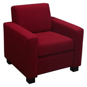 Integra Used Club Chair, Red