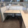 Steelcase Answer 6x6 Used Buddy Station, Light Taupe