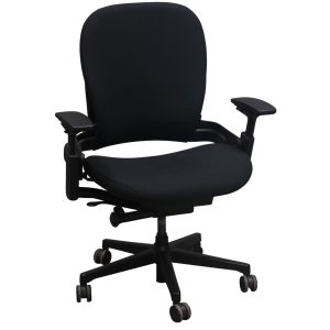 Steelcase Leap V2 Plus Used Task Chair, Black