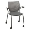 Knoll Used MultiGeneration Mobile Chair, Gray