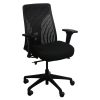 Office Master Truly Used Task Chair, Black