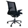 Steelcase Think Used Mesh Back Task Chair w Aluminum Base, Black