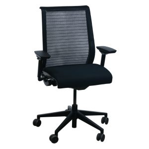 Steelcase Think Used Mesh Back Task Chair, Black