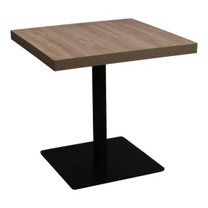 30 Inch Used Laminate Cafe Table, Beachwood