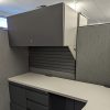 6x6 Haworth Used Cubicle, Gray