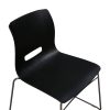 Allermuir Casper Used Stack Chair, Black