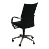 Davis Used Weave Back Conference Chair, Black