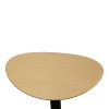 Steelcase Coalesse Used Stool, Maple and Black