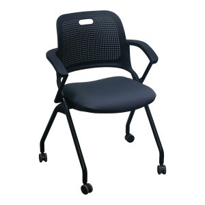 Allsteel Get Used Mobile Nesting Chair, Gray