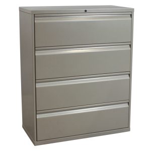 Knoll Calibre Used 4 Drawer Lateral File, Putty