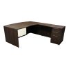 Manhattan 36x72 24x48 Laminate L-Shape Desk Right Return, Truffle