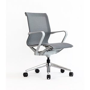 Friant New Prov Mid Back Conference Chair, Grey