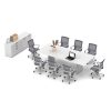 Friant New Prov Mid Back Conference Chair, Grey
