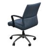 Steelcase Coalesse Chord Used Conference Chair, Blue Stripe