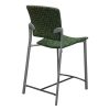 Steelcase Coalesse Used Enea Armless Stool, Green Pattern