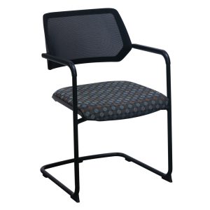 Steelcase QiVi Used Mesh Side Chair, Multi-colored