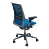 Steelcase Think V2 Used Mesh Back Task Chair, Turquoise Blue