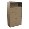 Steelcase Used 5 Drawer 36 Inch Lateral File, Dark Putty