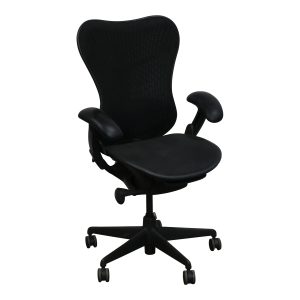 Herman Miller Mirra Used Airweave Graphite Mesh Back, Dark Graphite Seat