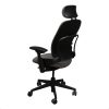 Steelcase Leap V2 Used Task Chair w Headrest, Gray Pattern