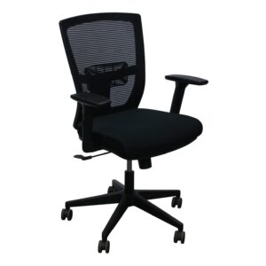 Drake by Inside Job Mesh Back Task Chair, Black