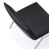 Kelsey by goSIT Executive Leather Lounge Chair, Black