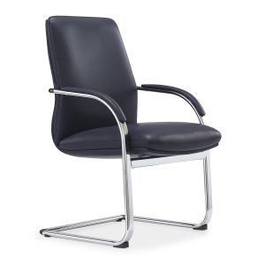 Kendall by goSIT PU Leather Side Chair, Blue